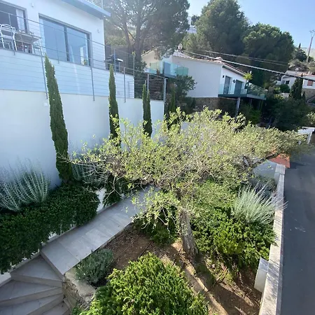 Villa Maison Face A La Au-dessus De La Baie De Roses